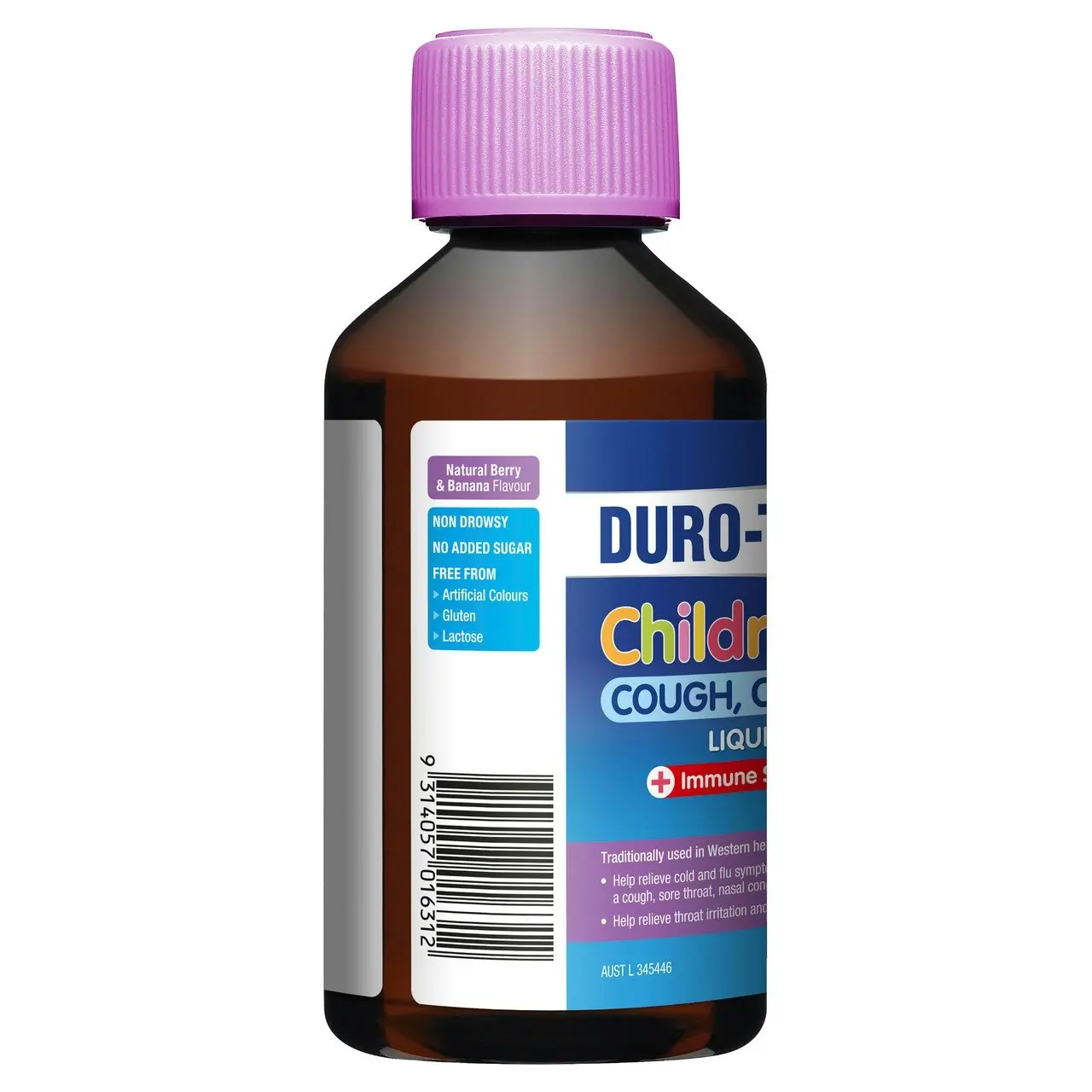 DURO-TUSS Children's Cough, Cold & Flu Liquid 200mL