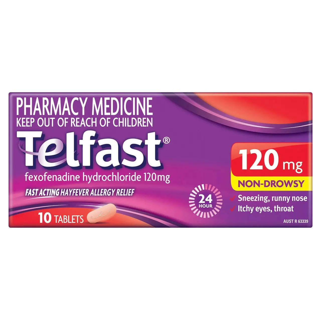 Telfast 120mg 10 Tablets