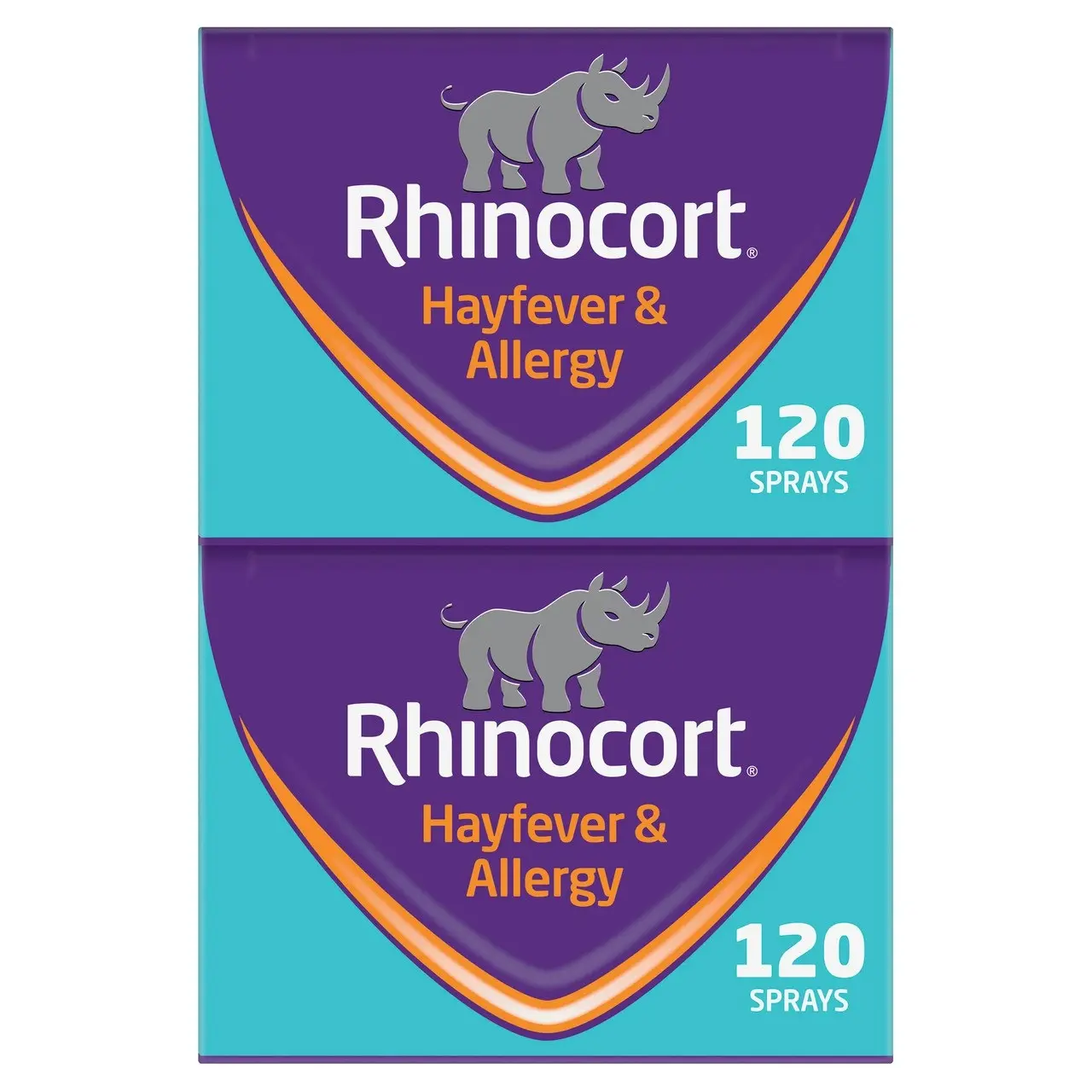 Rhinocort Extra Strength Non-Drowsy 24 Hour Hayfever & Allergy Relief Nasal Spray Twin Pack 2 x 120 Sprays