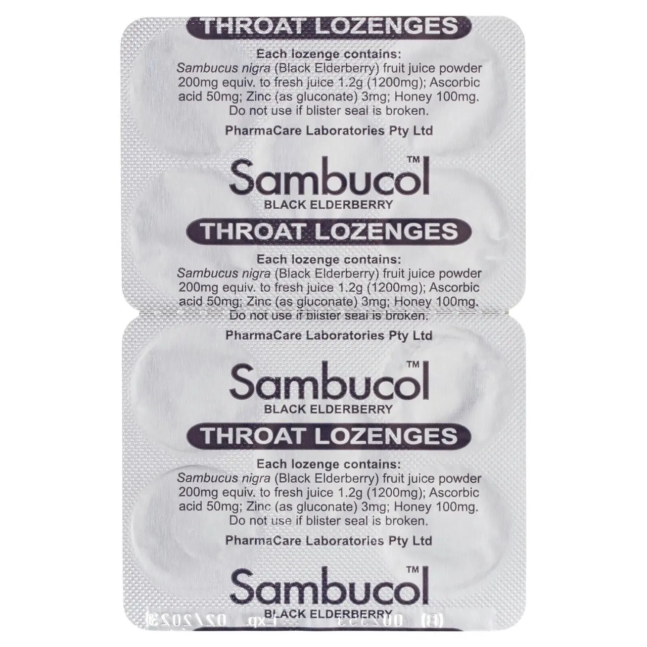 Sambucol Black Elderberry Immune Defence Lozenges 20s