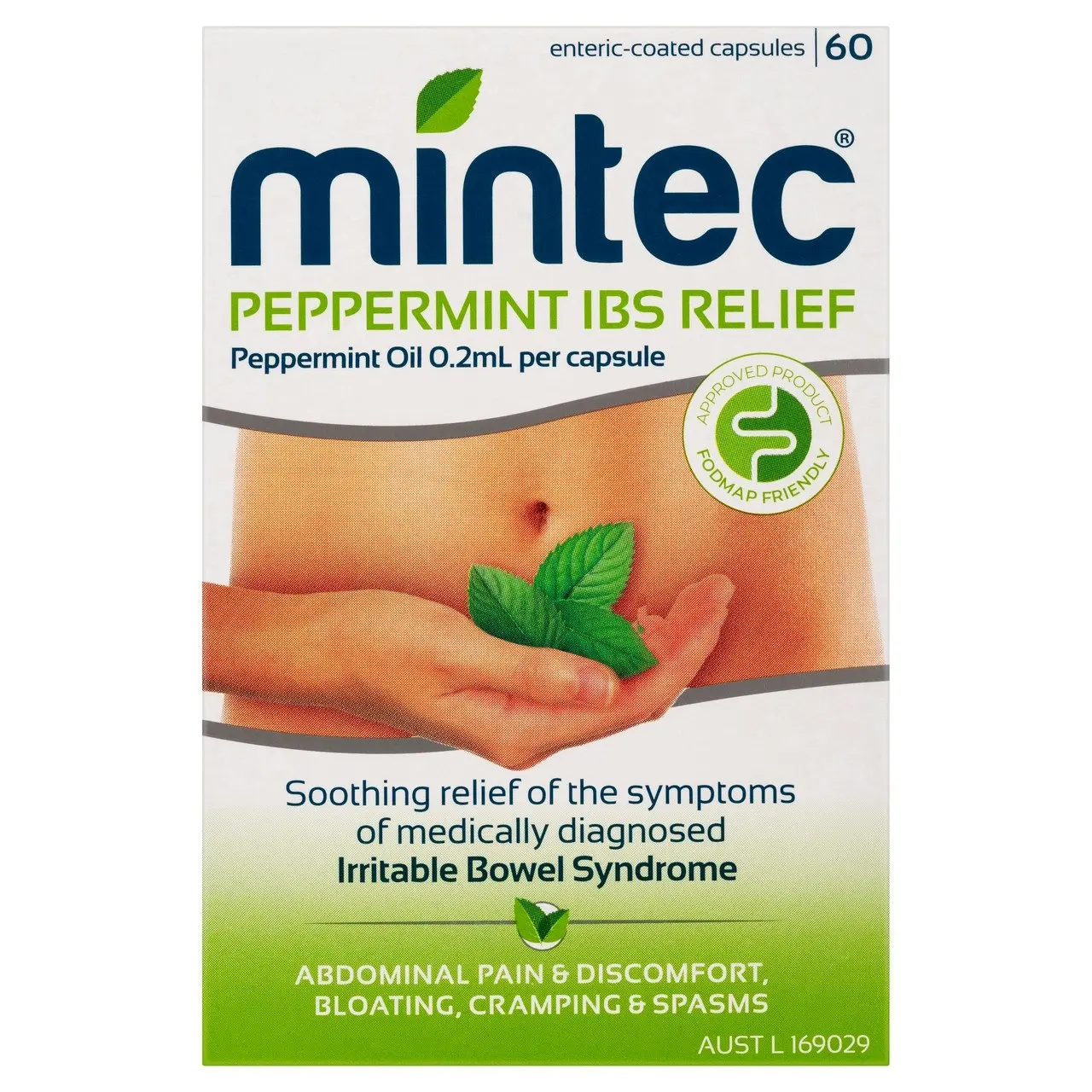 Mintec Peppermint IBS Relief 60's Capsules