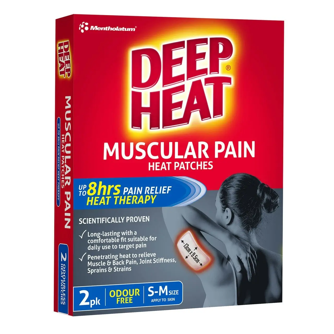 Deep Heat Muscular Pain Heat Patches 2 Pack