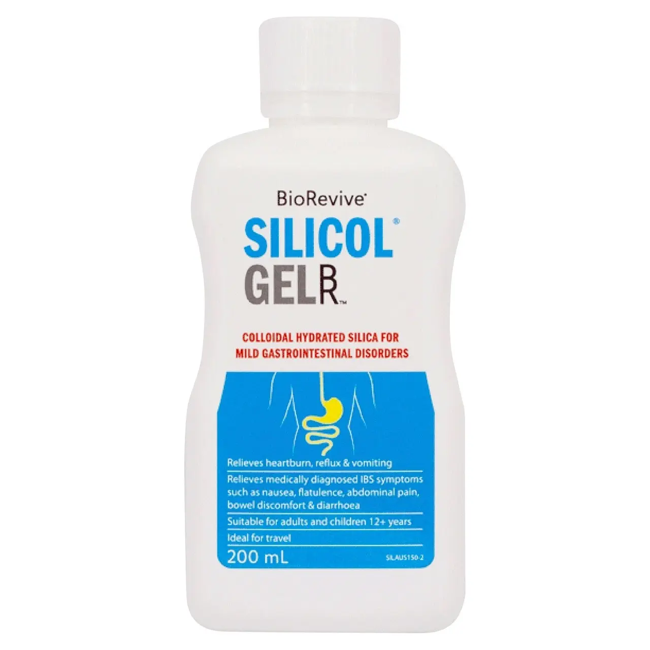 BioRevive SilicolGel - IBS and Heartburn Relief 200mL