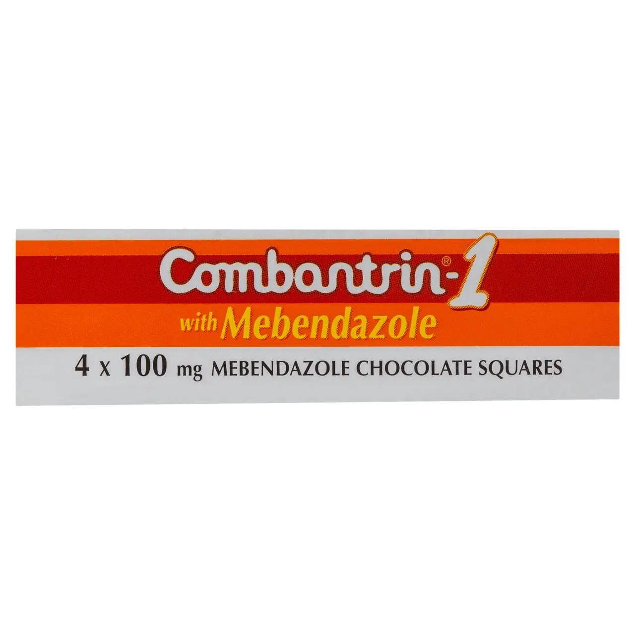 Combantrin-1 Threadworm Chocolate Squares 4 Pack