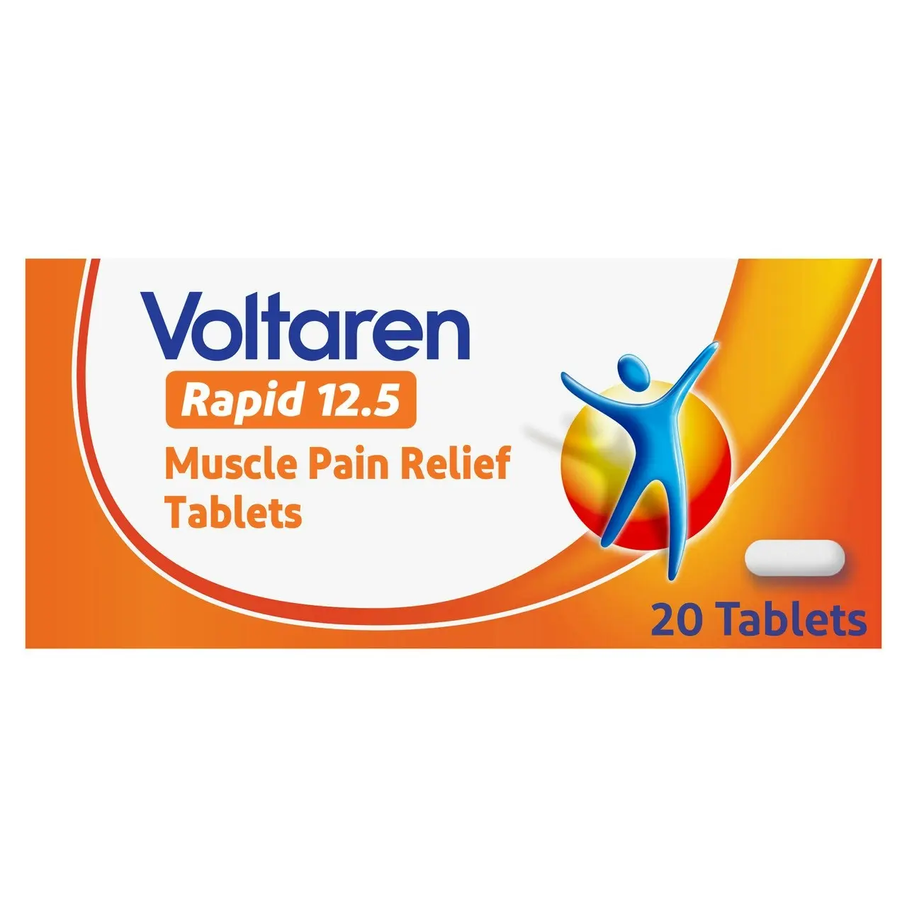 Voltaren Rapid 12.5 20 Tablets