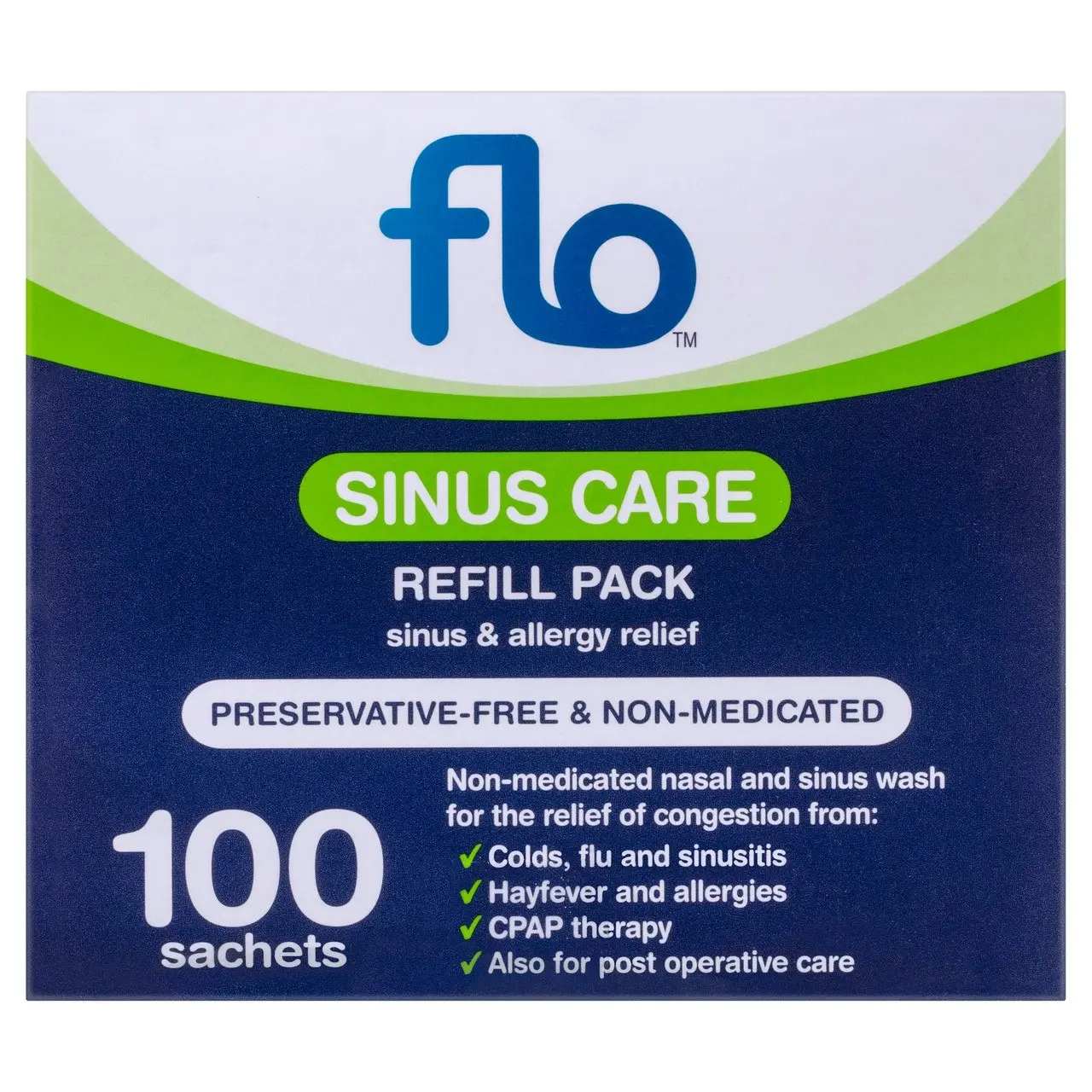 Flo Sinus Care Refill 100 Sachets