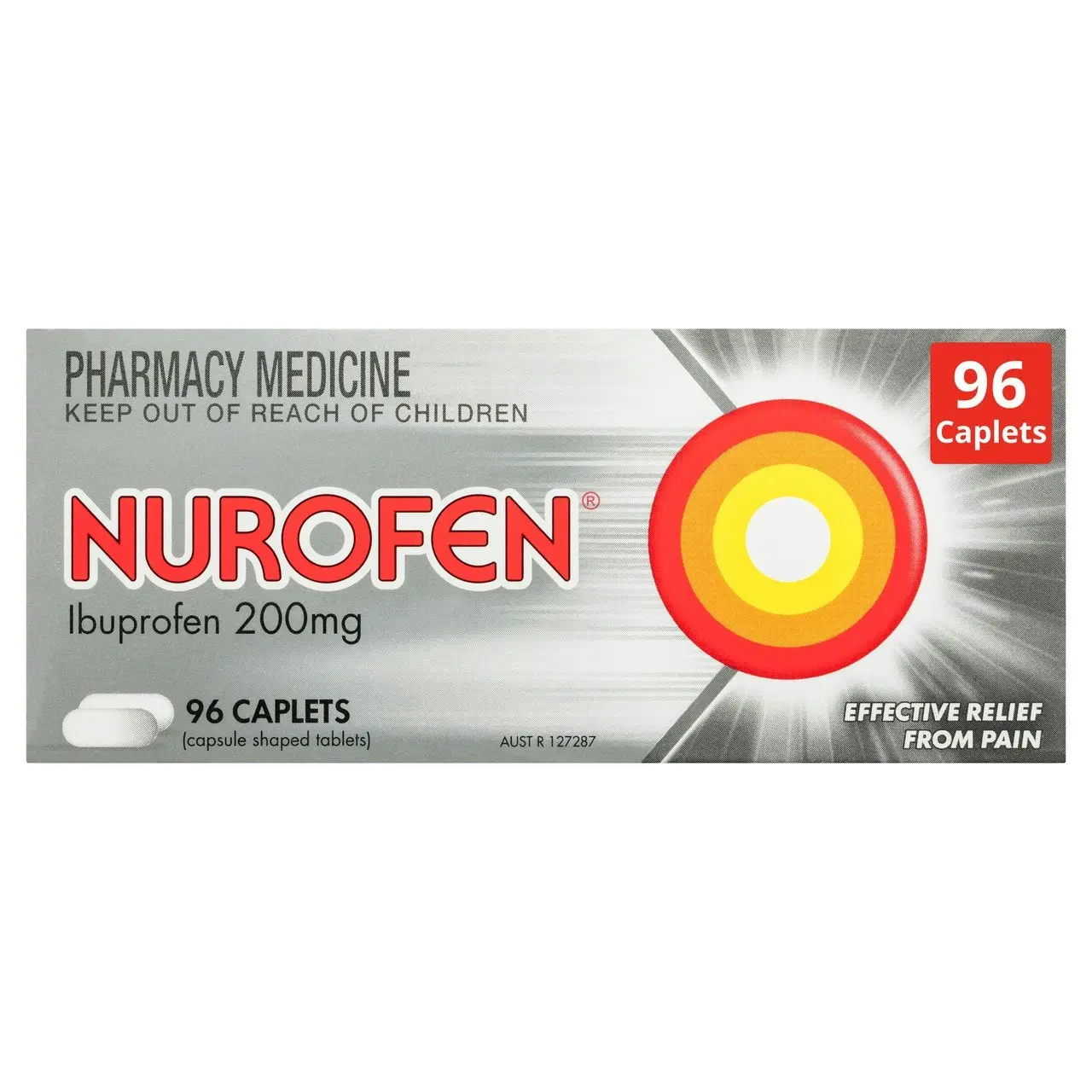 Nurofen 200mg Caplets 96