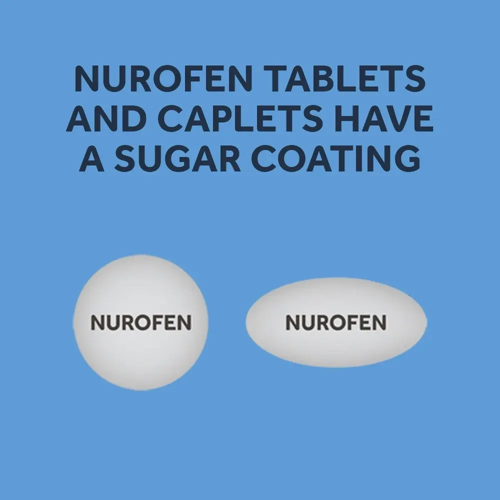 Nurofen 200mg Caplets 96