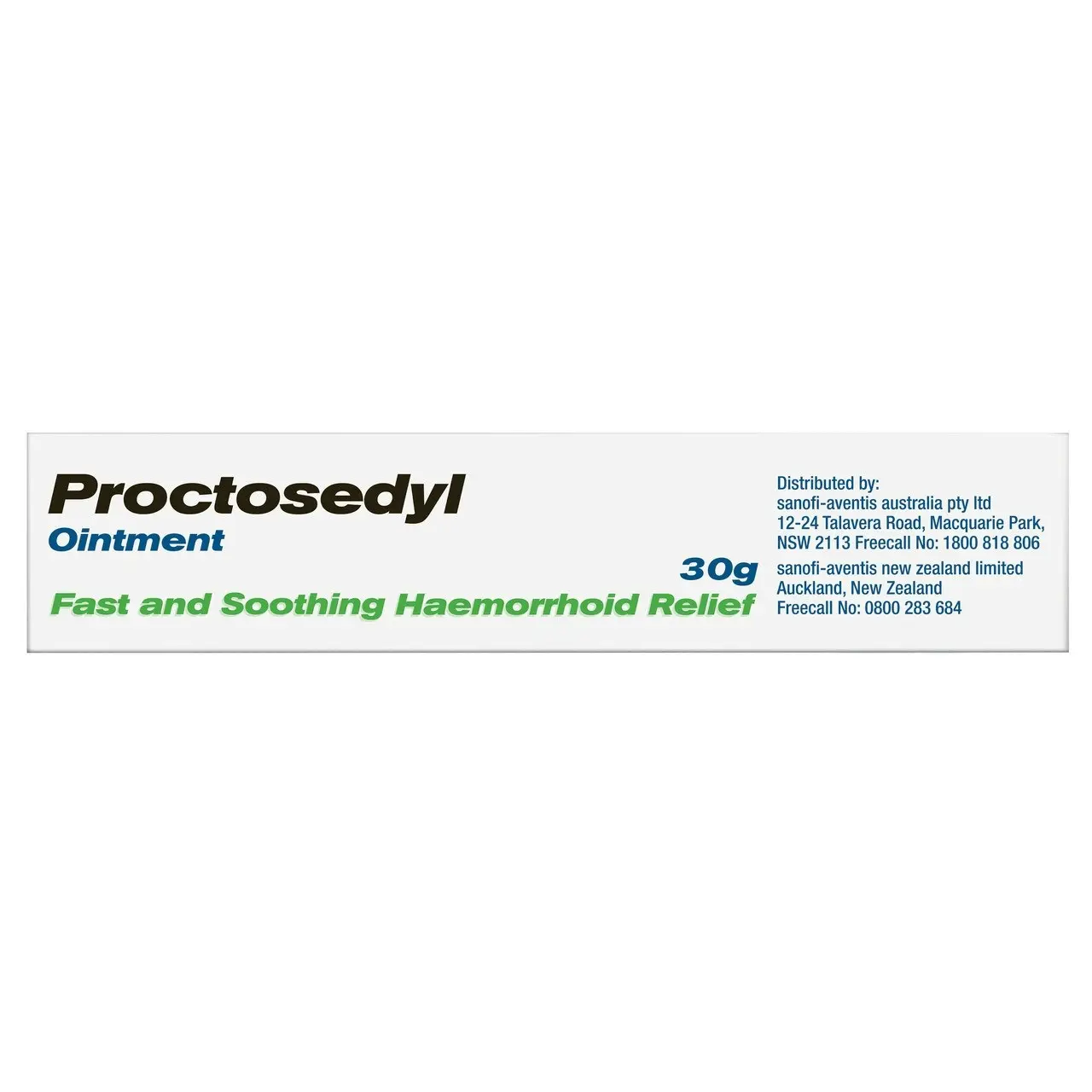 PROCTOSEDYL Ointment 30g