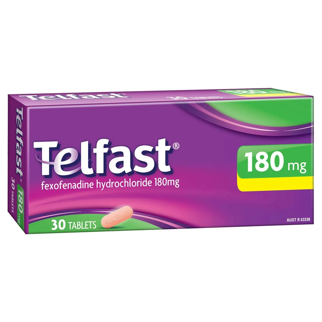 Telfast 180mg 30 Tablets