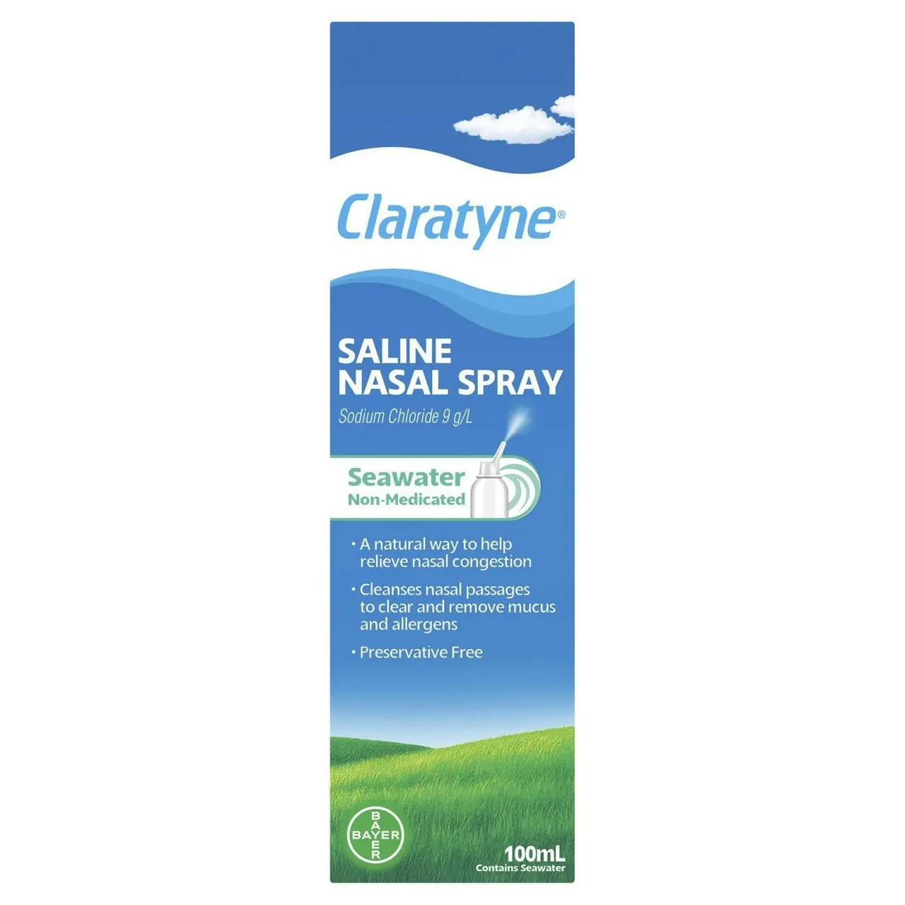 CLARATYNE Saline Nasal Spray 100 mL