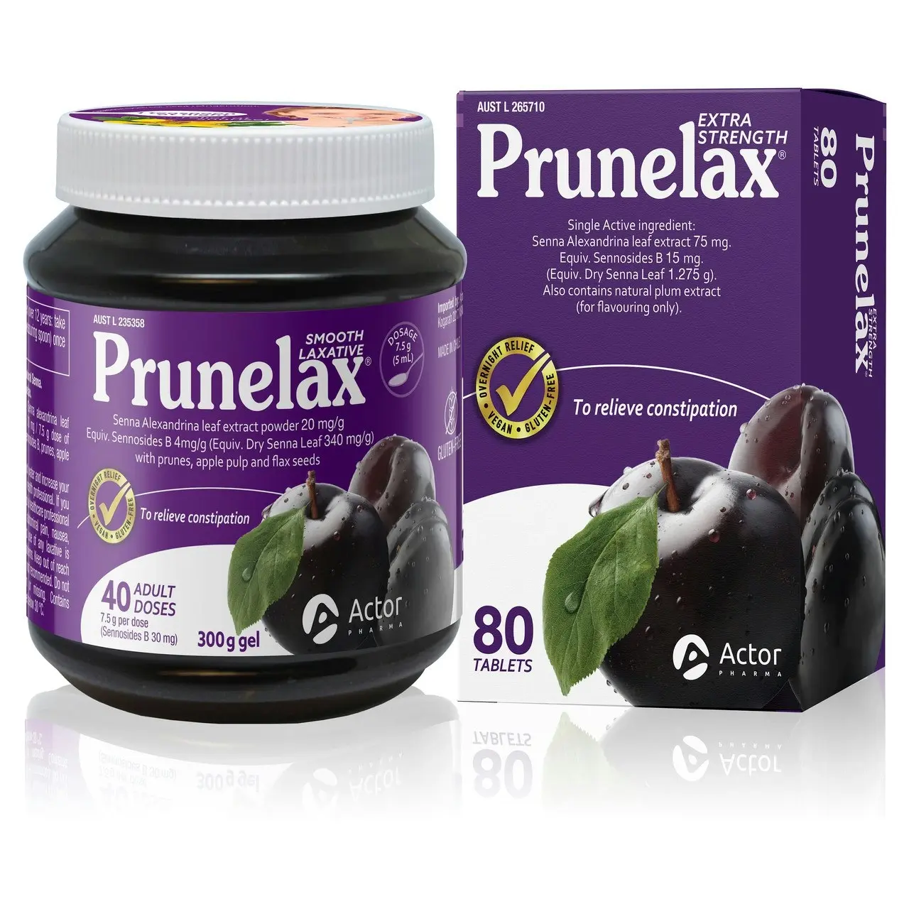 Prunelax Smooth Laxative 300g Gel