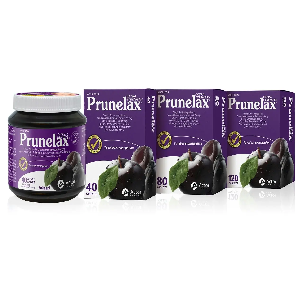 Prunelax Smooth Laxative 300g Gel