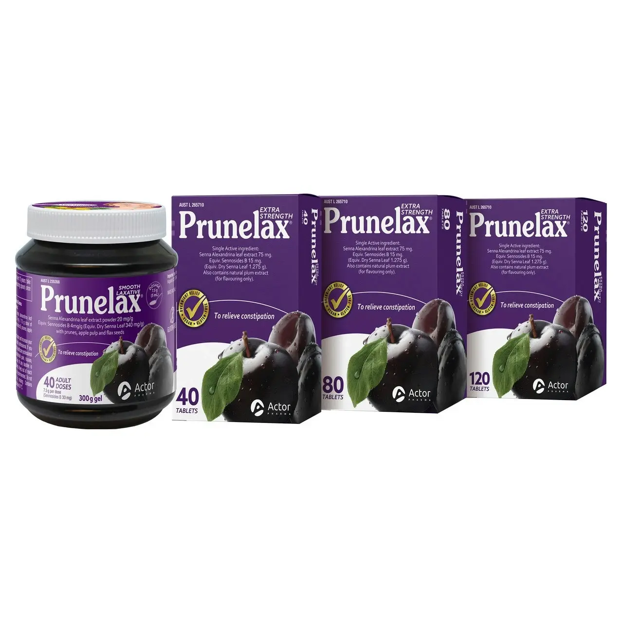 Prunelax Smooth Laxative 300g Gel