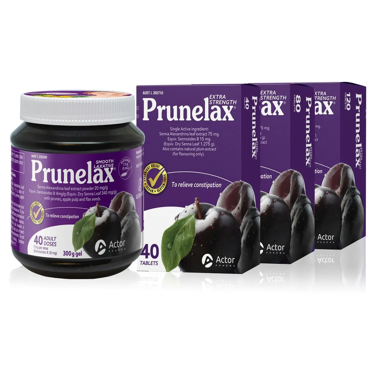 Prunelax Smooth Laxative 300g Gel