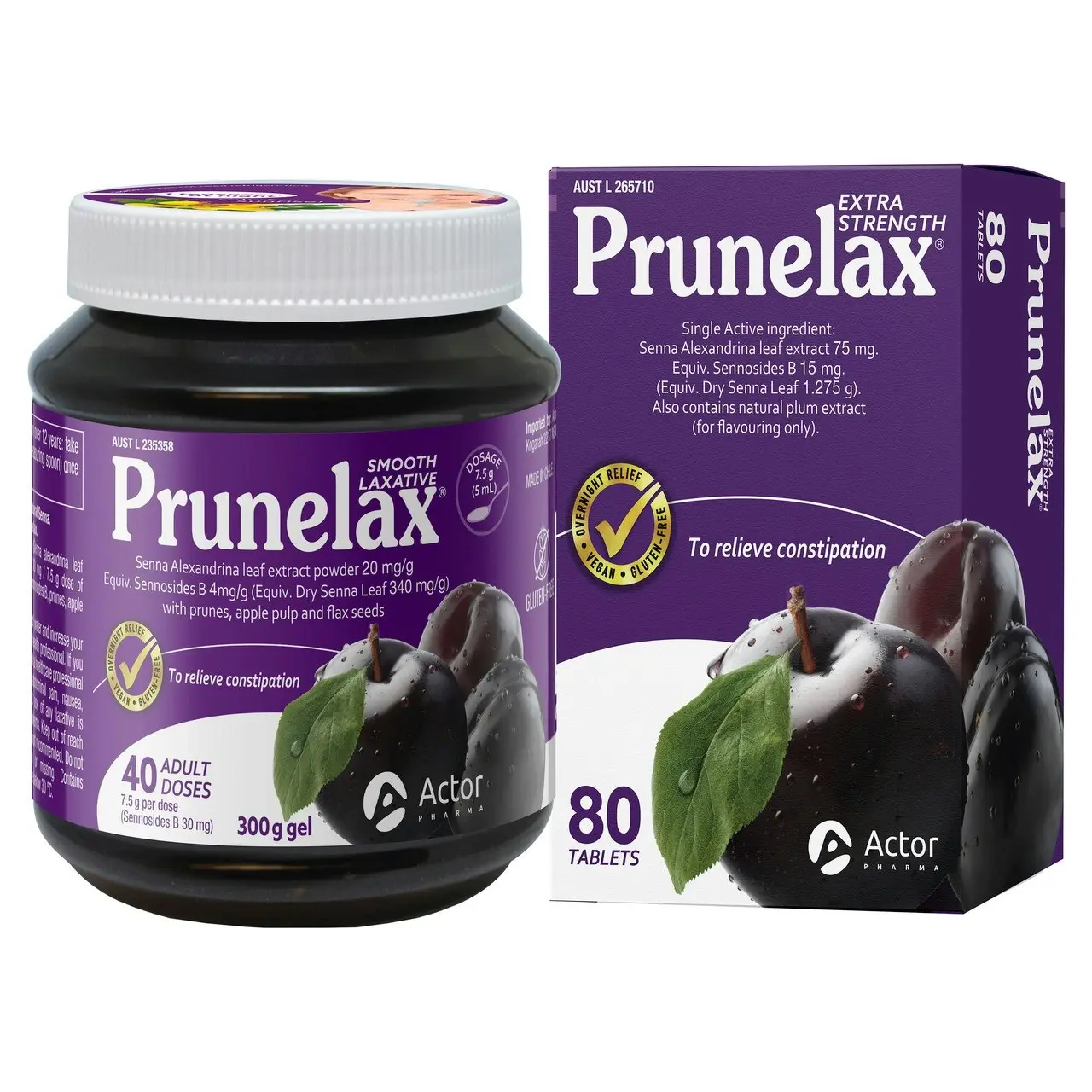 Prunelax Smooth Laxative 300g Gel