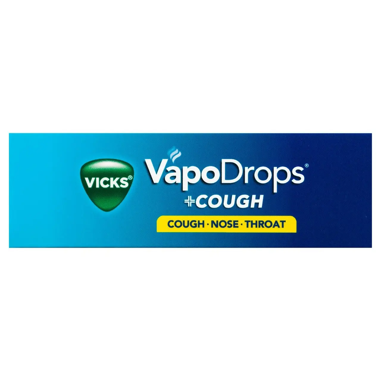 Vicks VapoDrops + Cough Honey Lemon Menthol 36 Lozenges