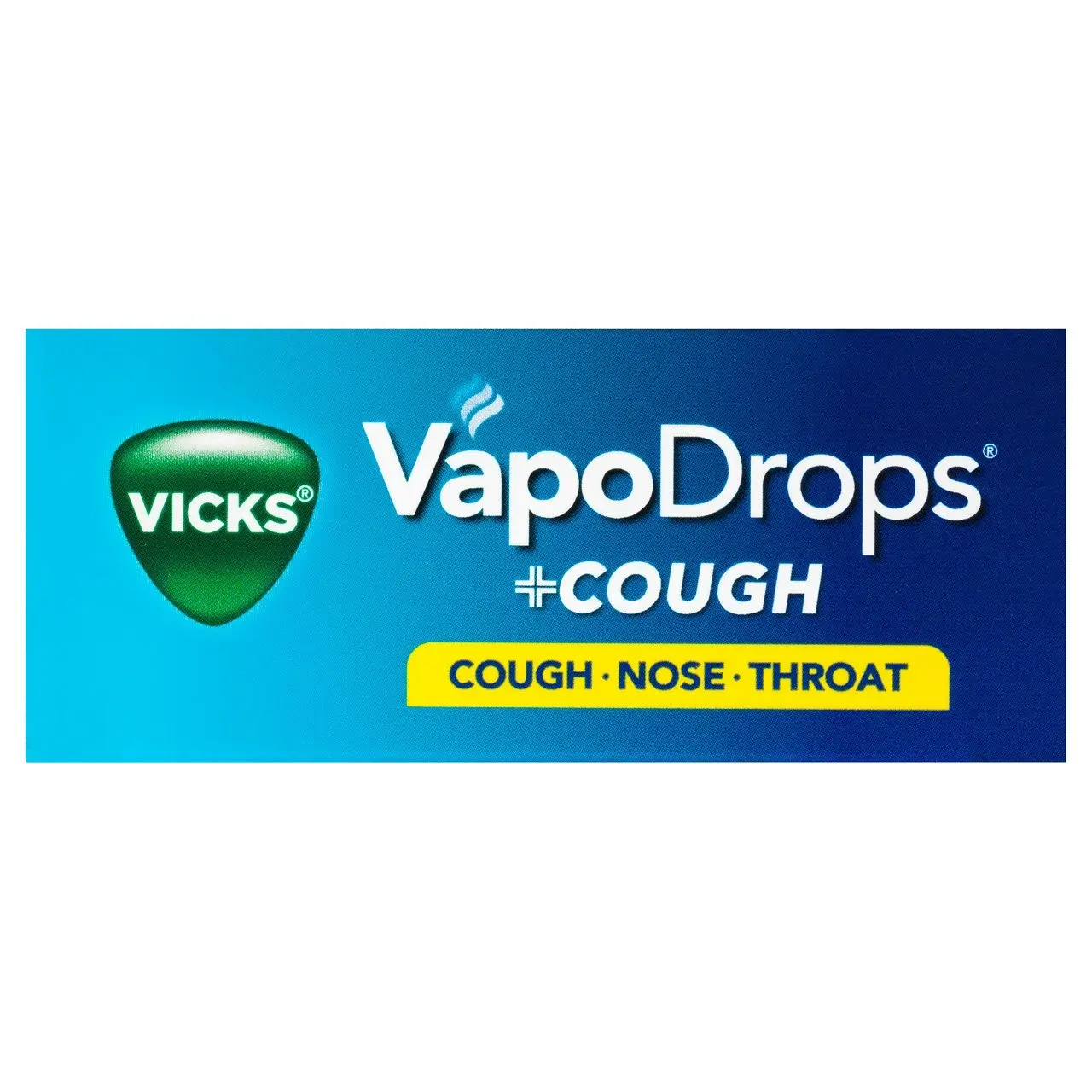 Vicks VapoDrops + Cough Honey Lemon Menthol 36 Lozenges