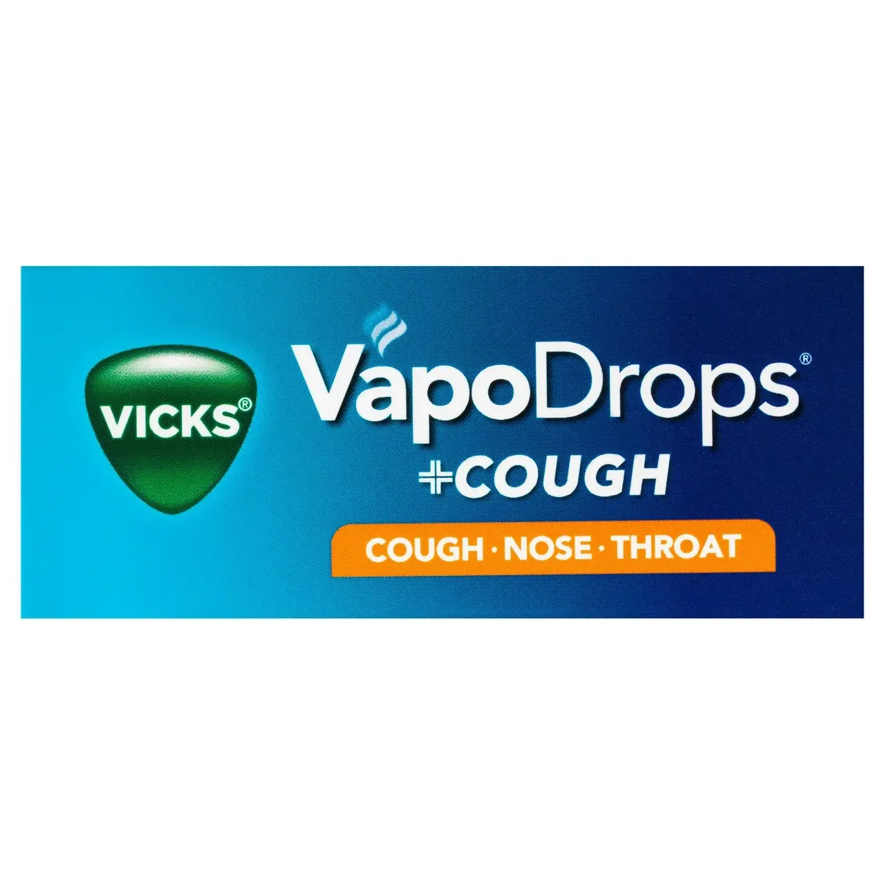 Vicks VapoDrops +COUGH Orange Menthol 36 lozenges