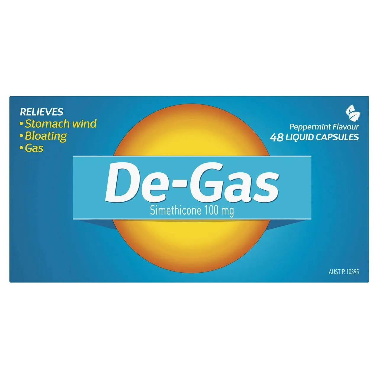 De-Gas liquid capsules 48s