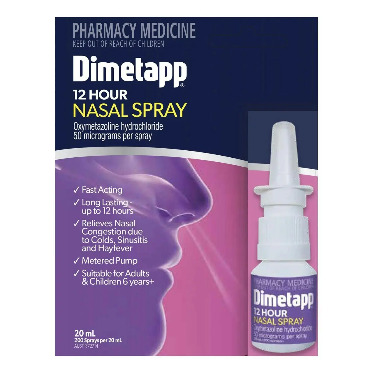 Dimetapp 12hr Nasal Spray 20ml