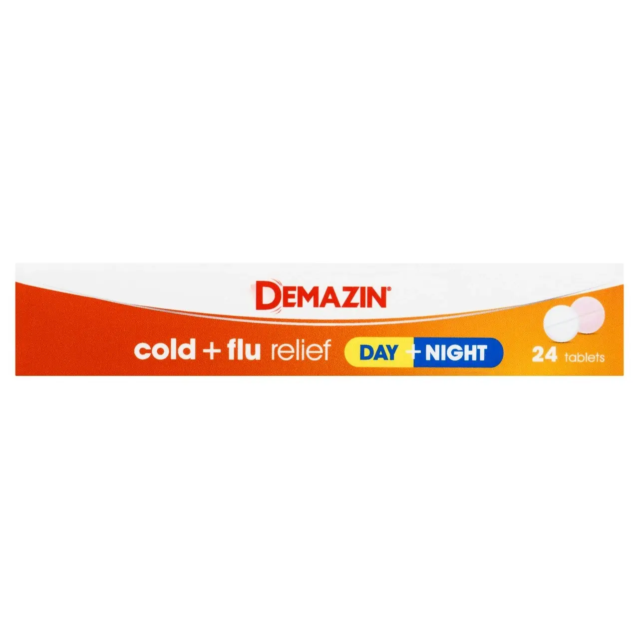 Demazin Cold & Flu Relief Day + Night 24 Tablets