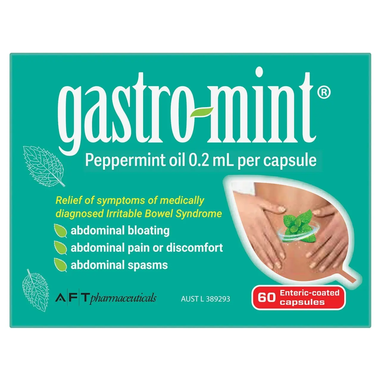 Gastro-Mint Capsules, 60 Capsules