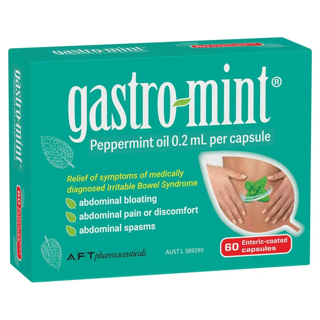 Gastro-Mint Capsules, 60 Capsules