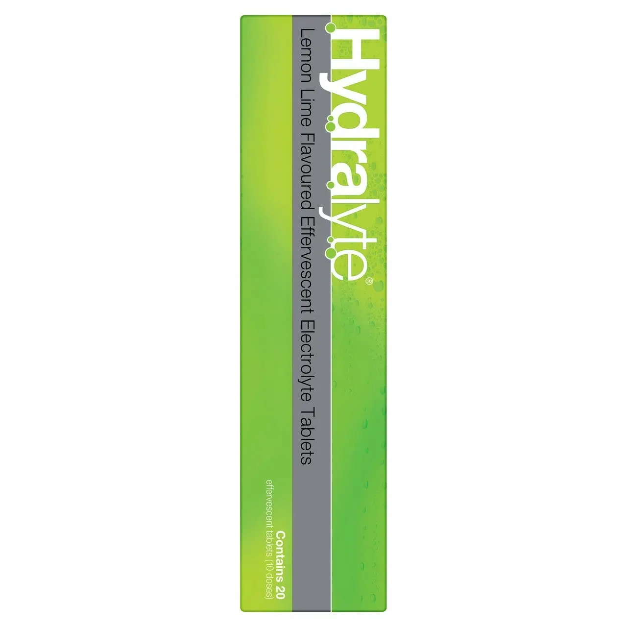 Hydralyte Effervescent Electrolyte Tablets Lemon Lime Flavoured 20 Tablets