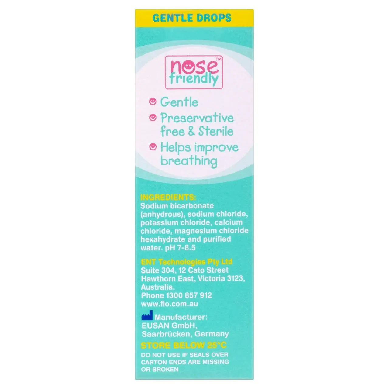 Flo Baby Saline Nasal Drops 15mL