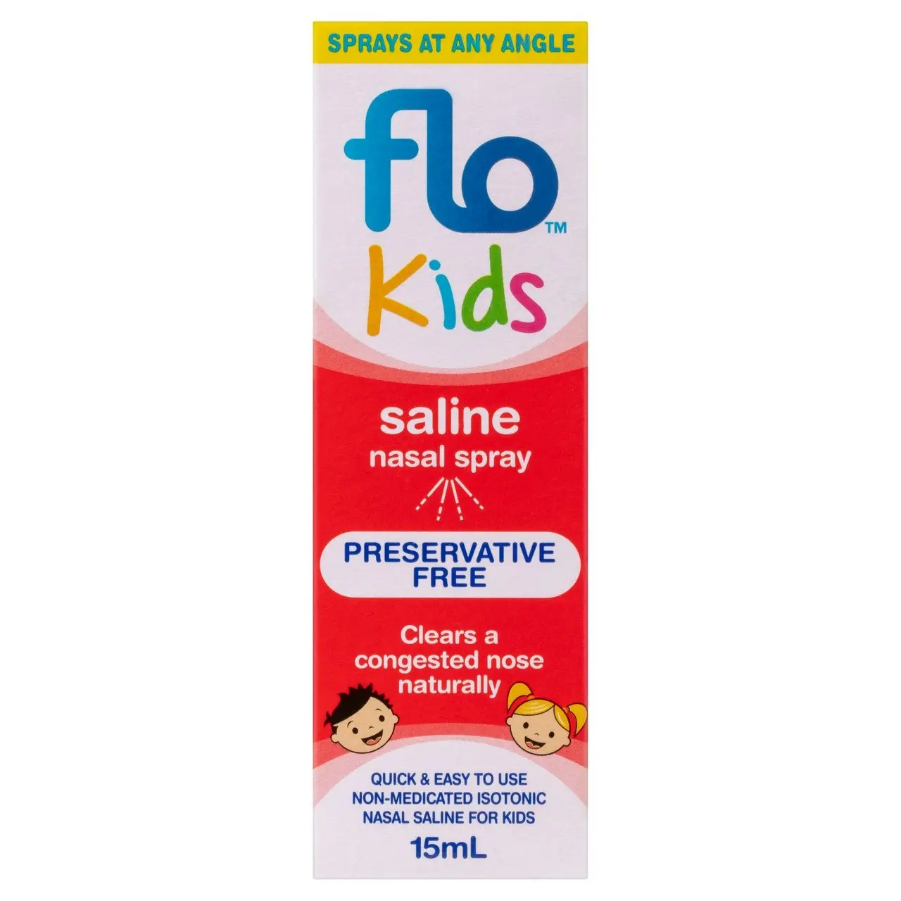 Flo Kids Saline Nasal Spray 15mL