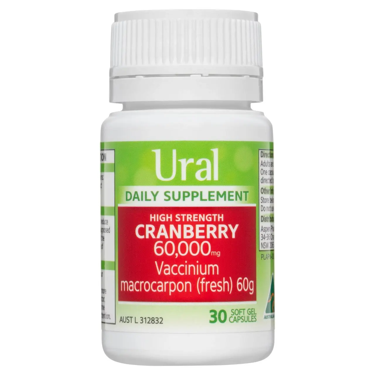 Ural Cranberry Daily Capsules x 30