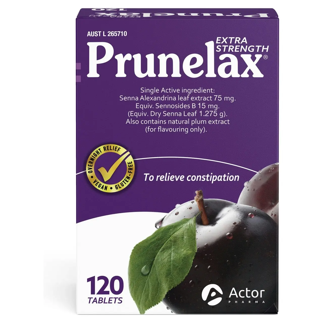 Prunelax Extra Strength Tablets 120's