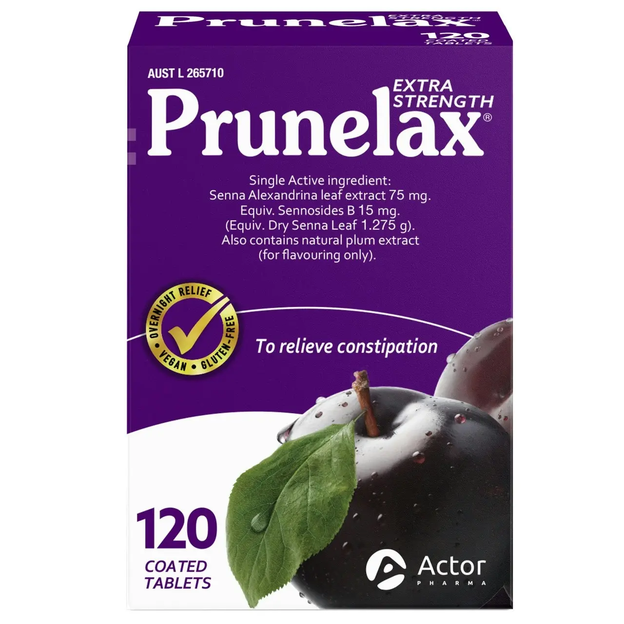 Prunelax Extra Strength Tablets 120's