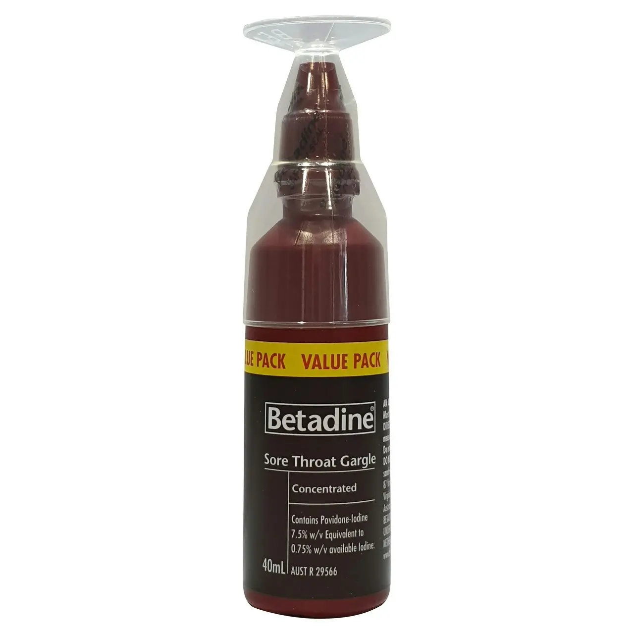 Betadine Sore Throat Gargle Concentrated 40mL