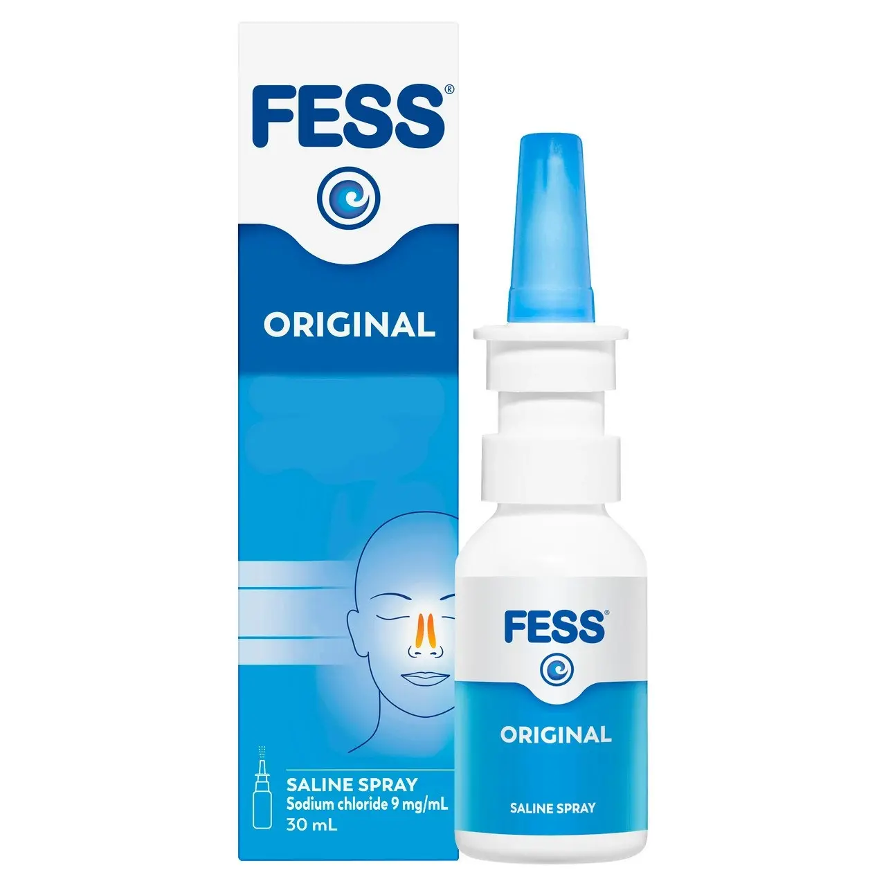 FESS Original Nasal Saline Spray 30mL