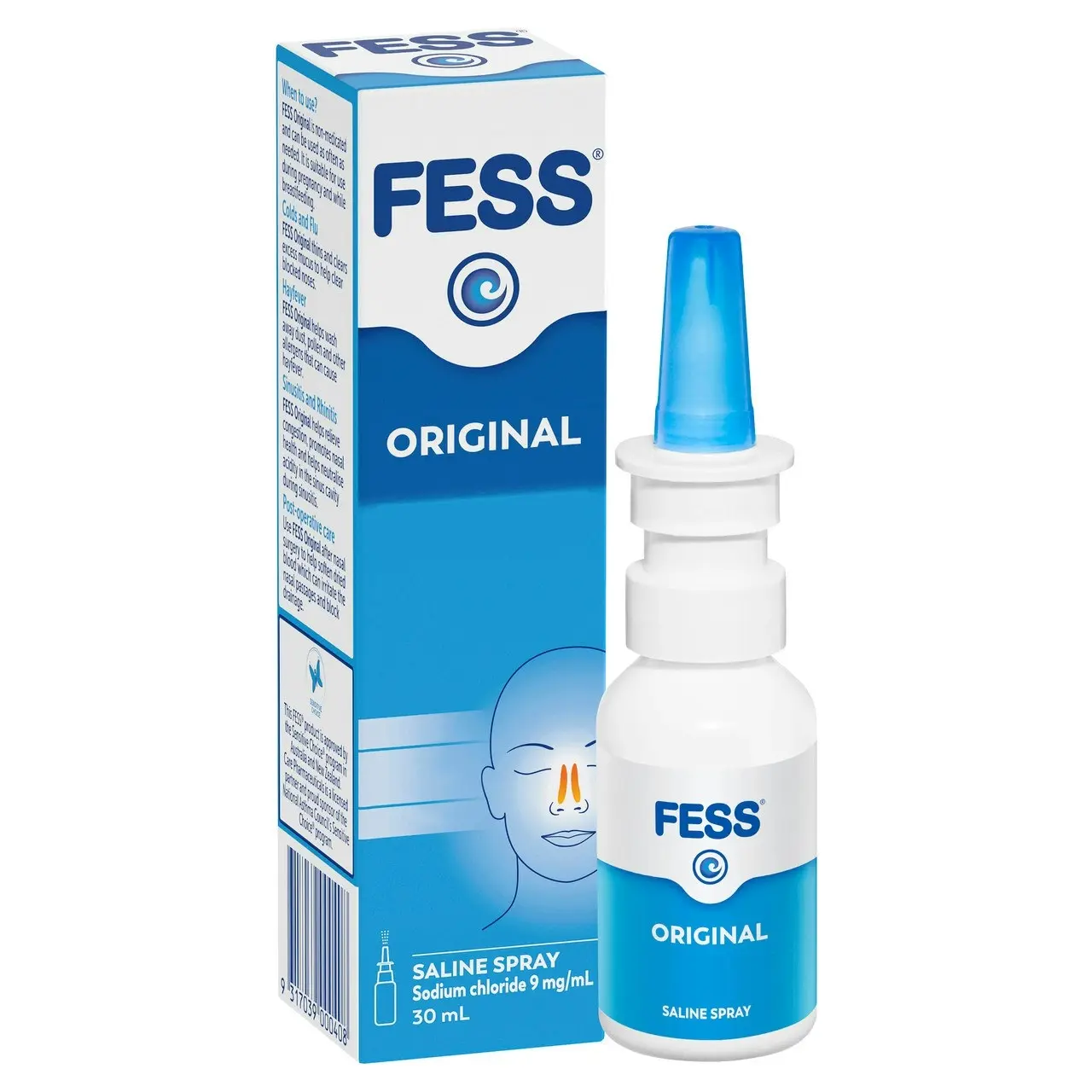 FESS Original Nasal Saline Spray 30mL