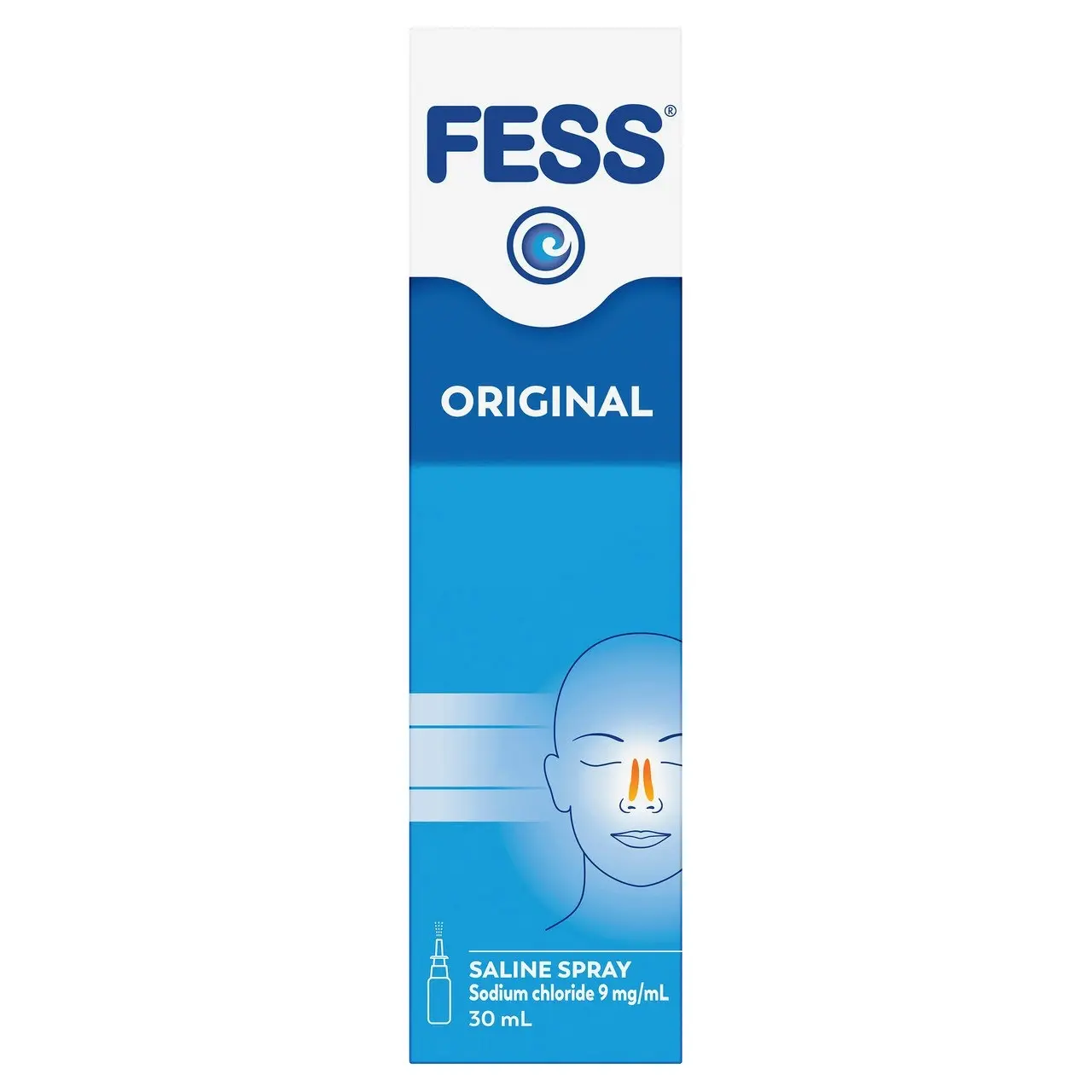 FESS Original Nasal Saline Spray 30mL