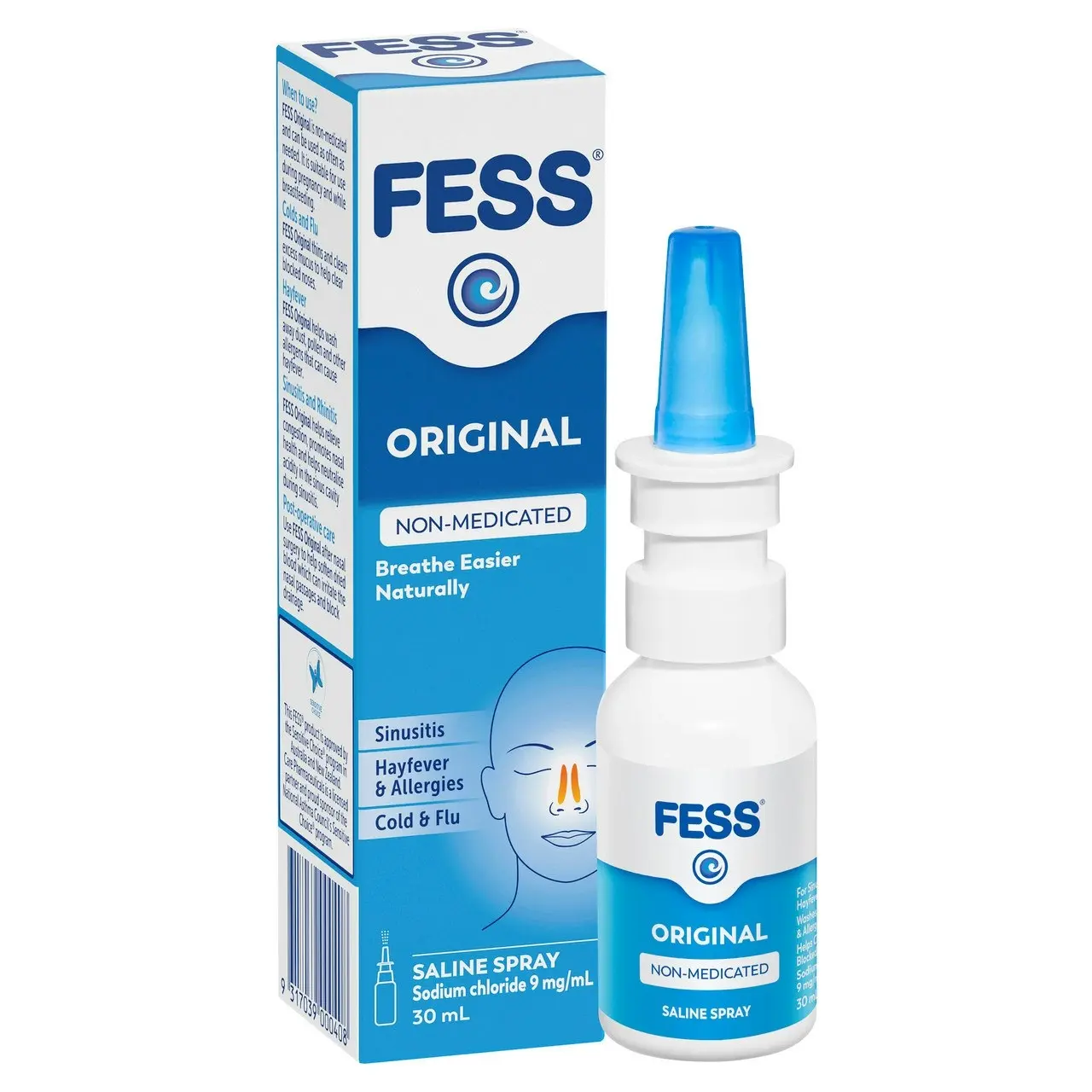 FESS Original Nasal Saline Spray 30mL