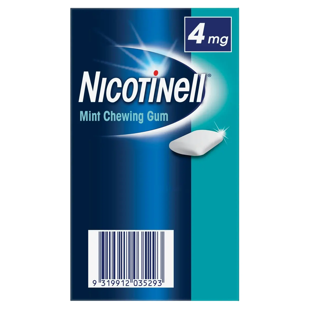 Nicotinell Stop Smoking Mint Gum Extra Strength 4mg 216 Pack