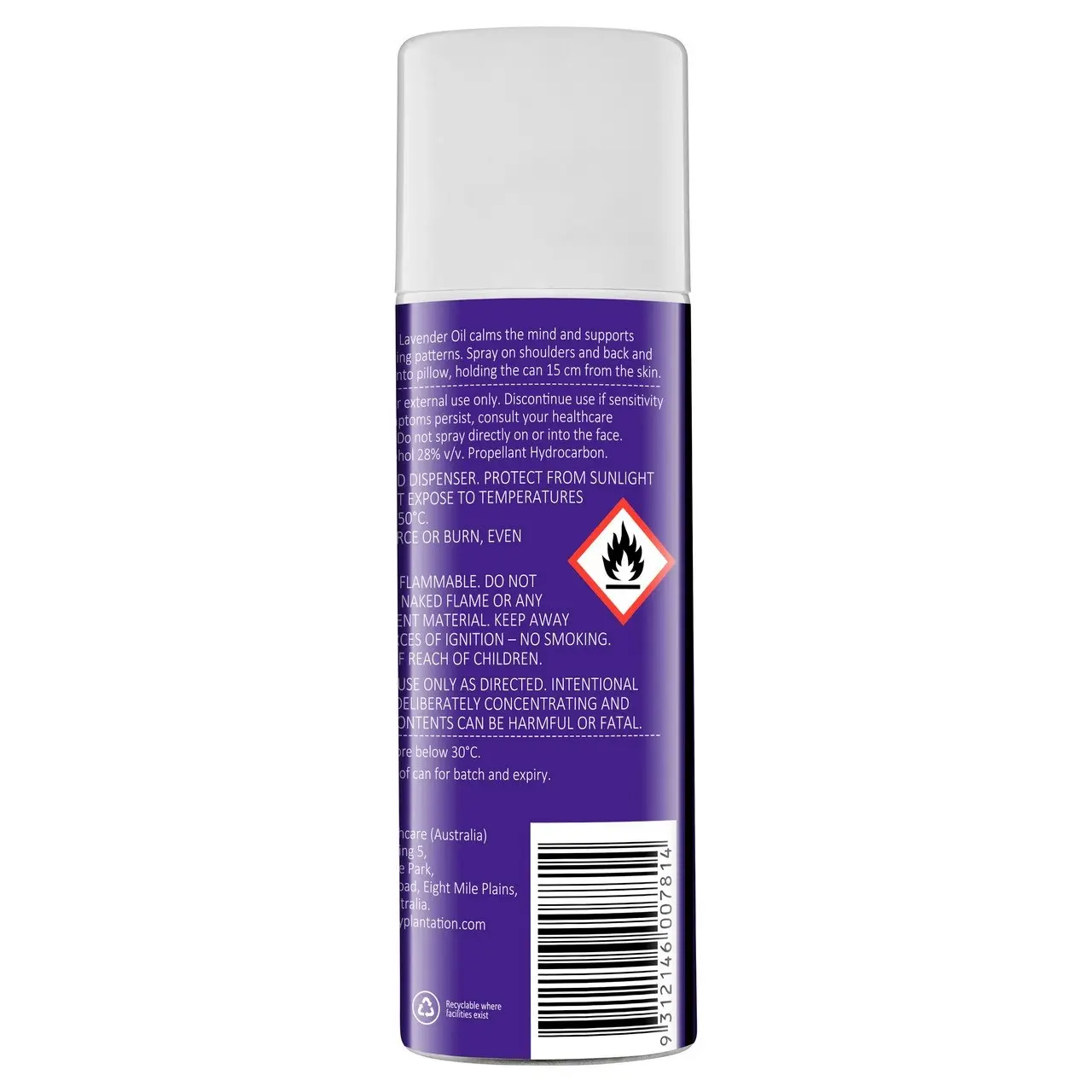 Thursday Plantation Lavender Spray Calming 140g