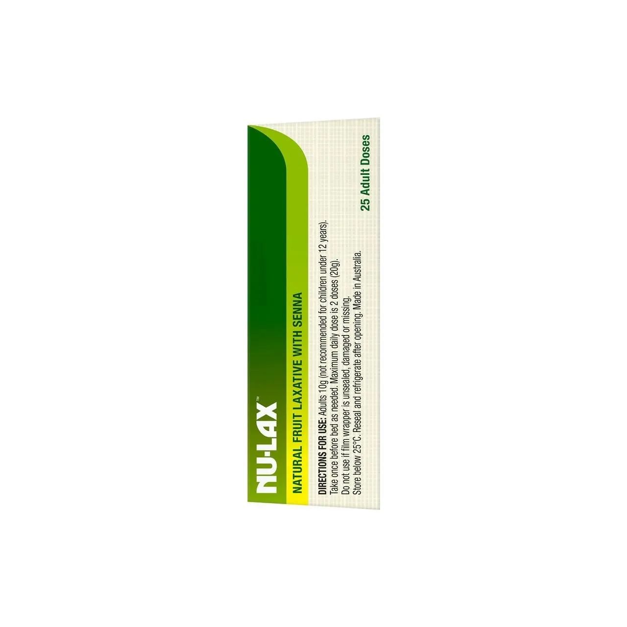 Nu-Lax Natural Fruit Laxative Block with Senna