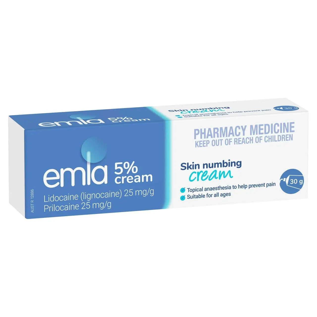 Emla 5% Cream 30G tube