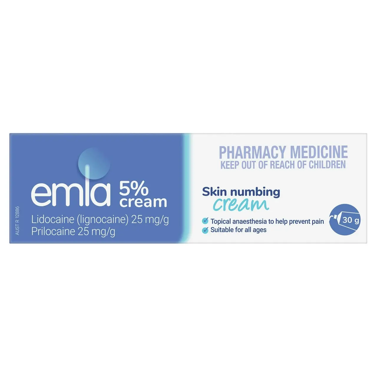 Emla 5% Cream 30G tube