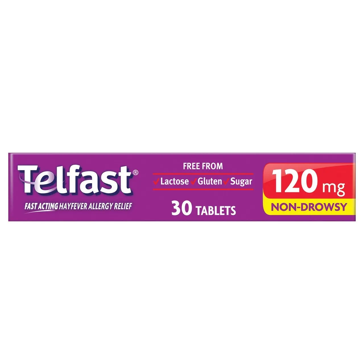 Telfast 120mg 30 Tablets