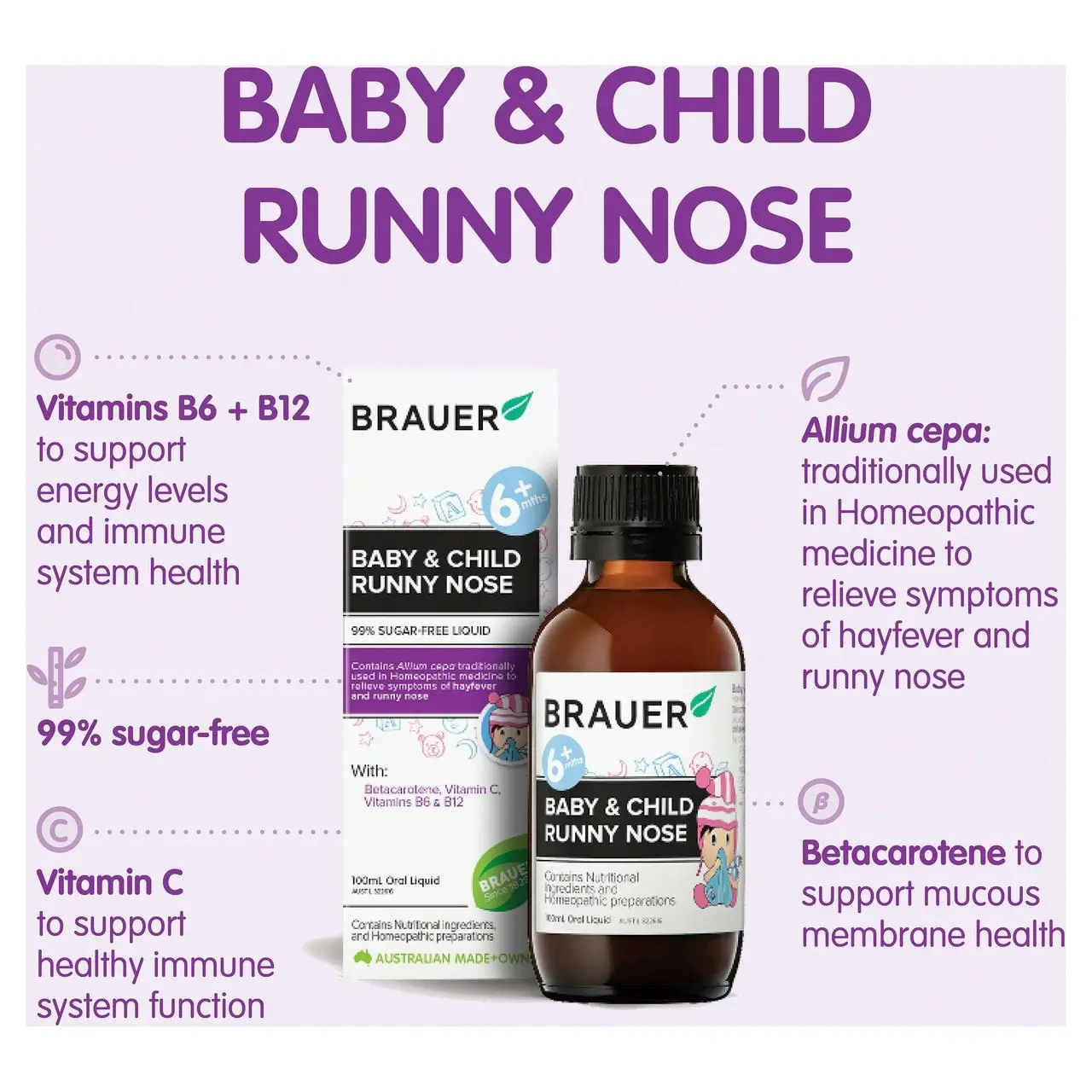 Brauer Baby & Child Runny Nose 100ml