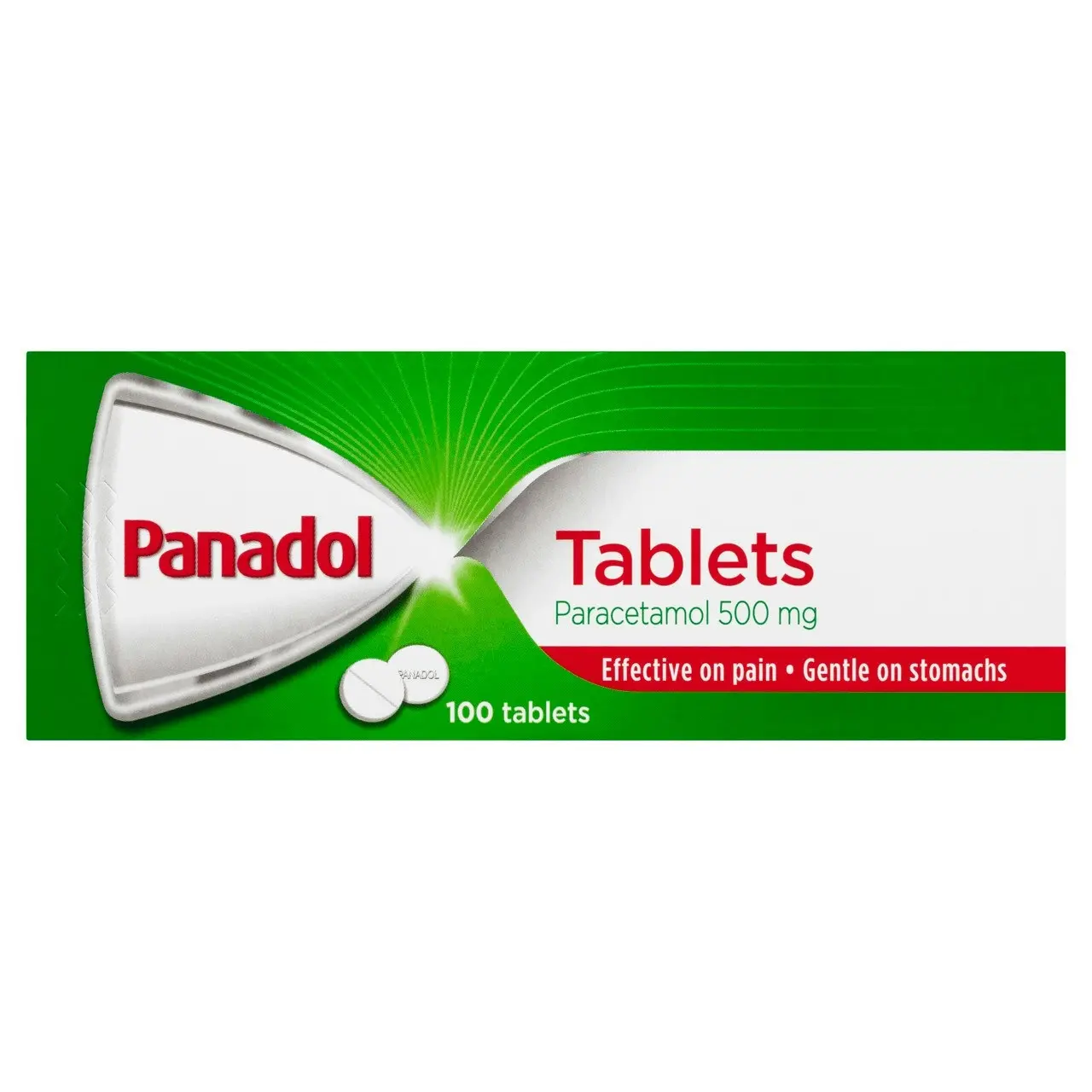 Panadol for Pain Relief, Paracetamol - 500mg 100 Tablets