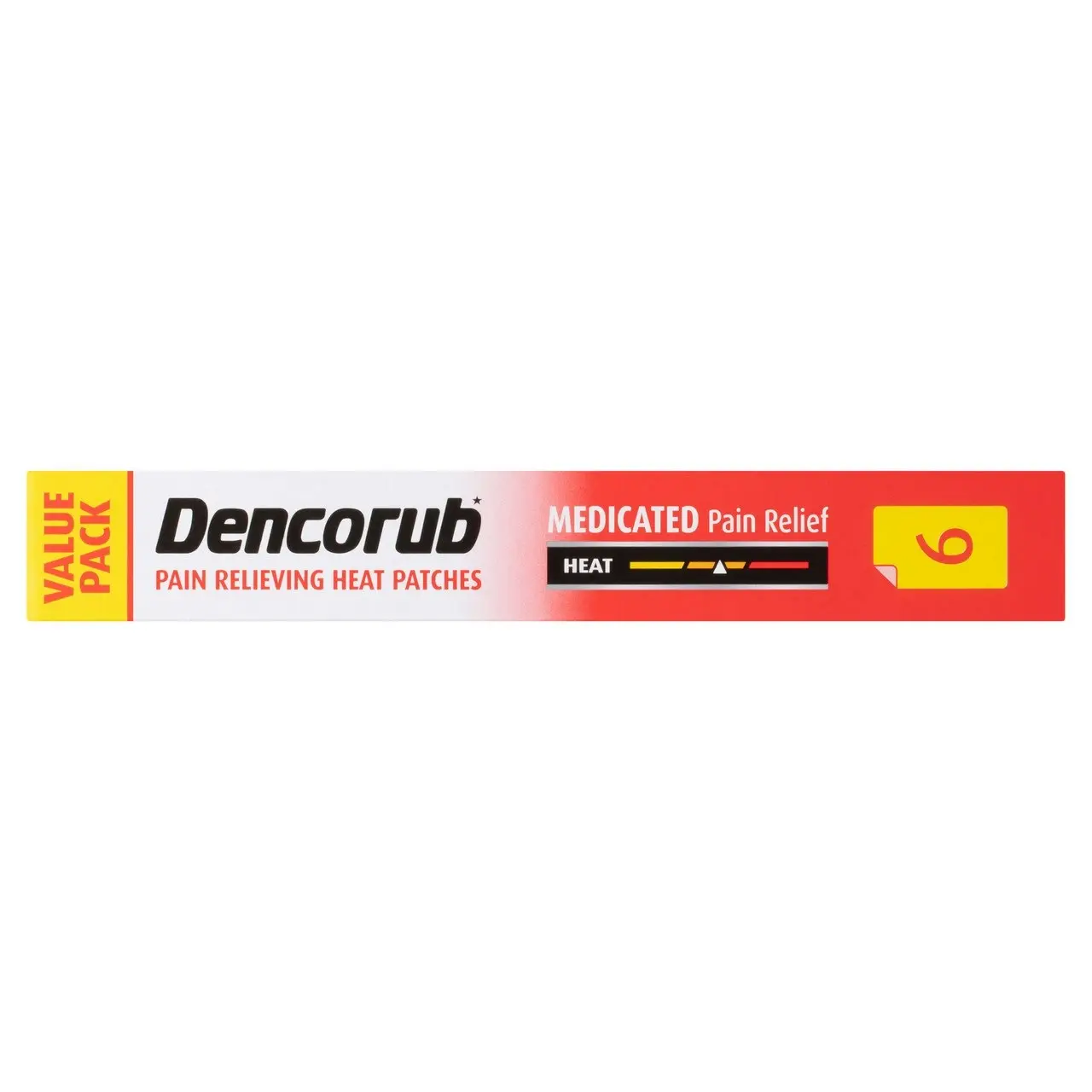 Dencorub Pain Relieving 6 Heat Patches