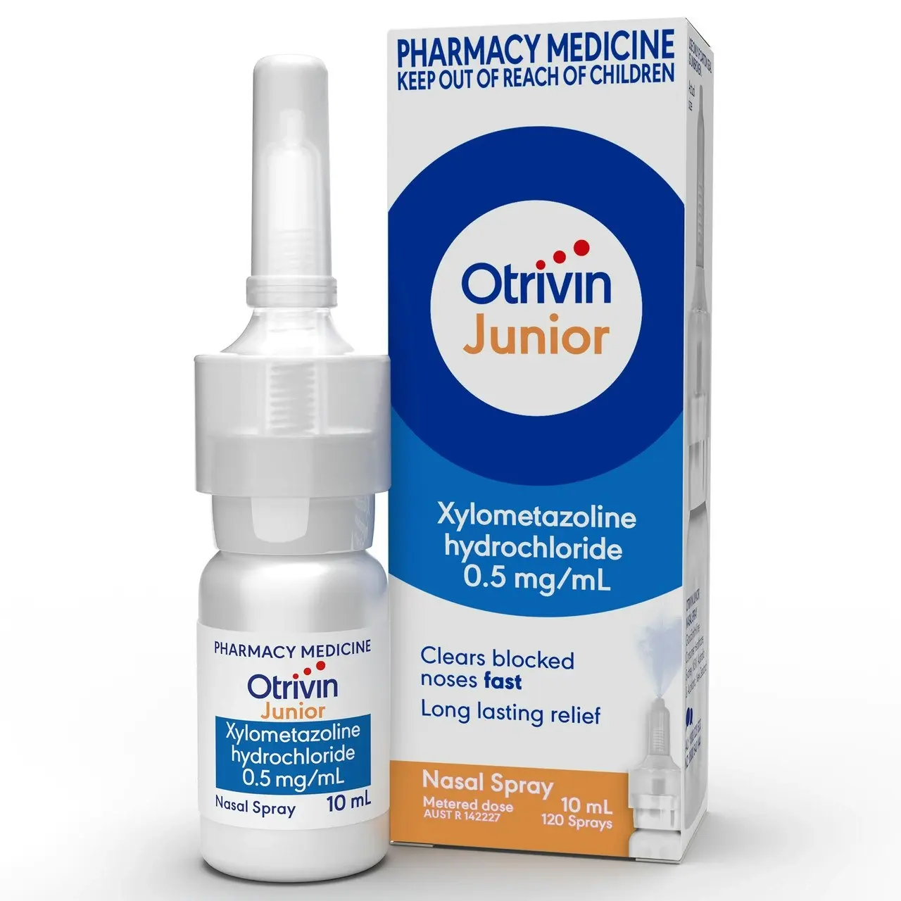 Otrivin Junior Nasal Spray, for Blocked Nose 10mL