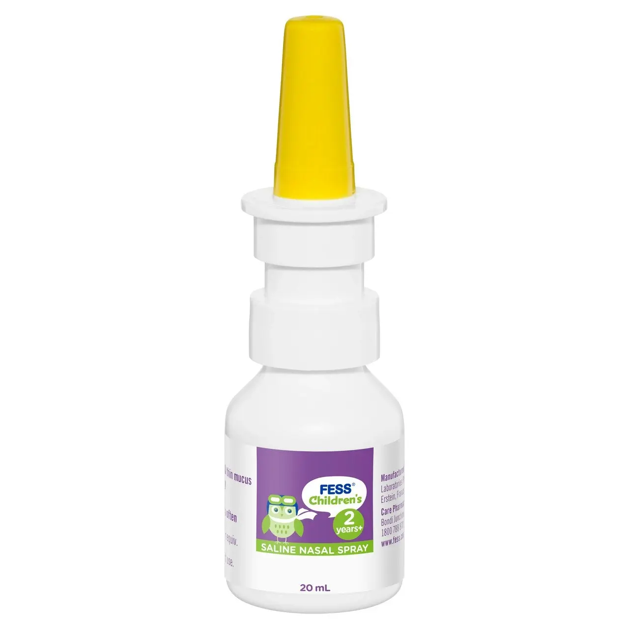 FESS Children's Nasal Saline Spray 2 Years+ 20mL